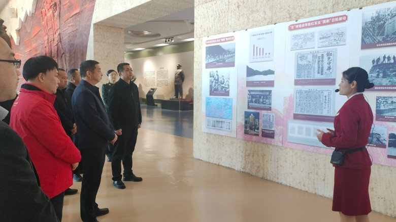 “伟大的出发 永远的长征—中央红军长征出发历史展览” 在中国工农红军西路军纪念馆开展